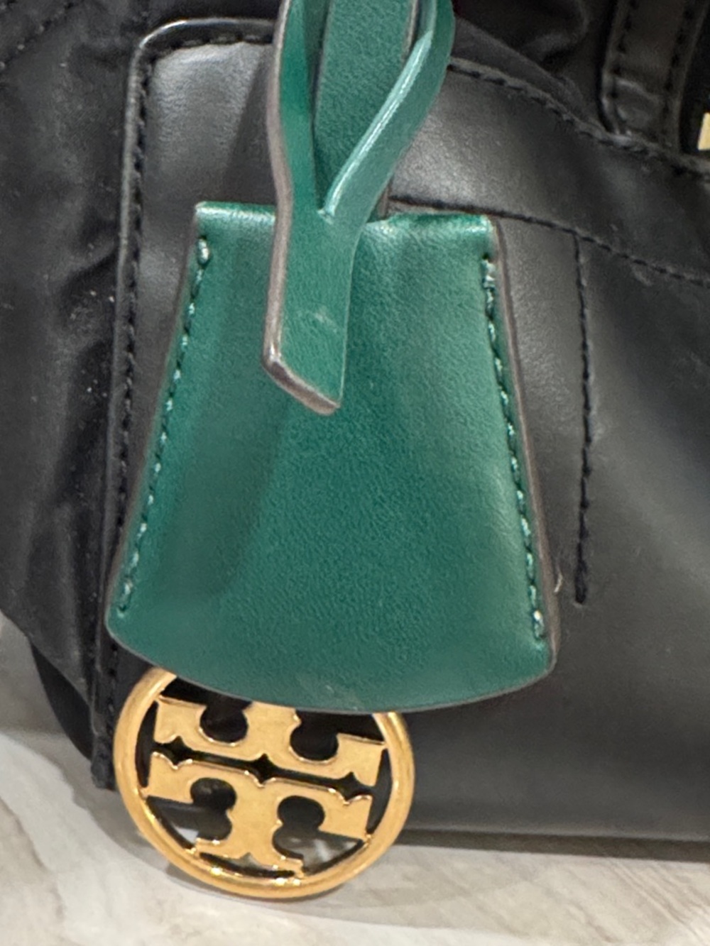 Tory Burch Bag Perry Black Nylon Backpack - Picture 8 of 17